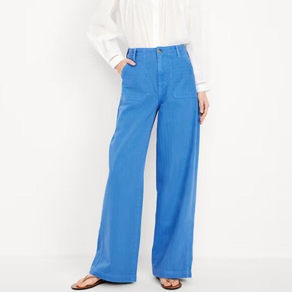 Old Navy Pants - Old Navy High-Waisted Baggy Wide-Leg Jeans - NWT!